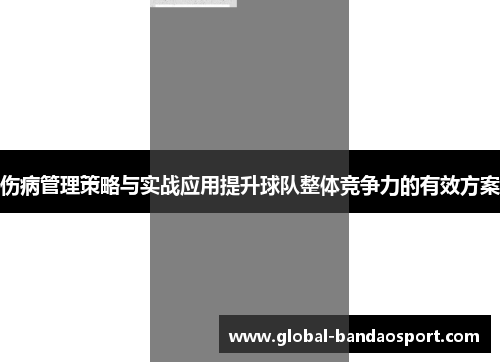 伤病管理策略与实战应用提升球队整体竞争力的有效方案