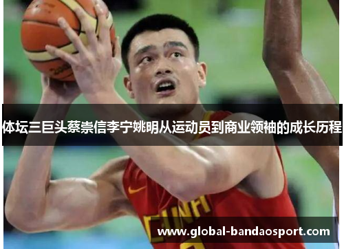 体坛三巨头蔡崇信李宁姚明从运动员到商业领袖的成长历程